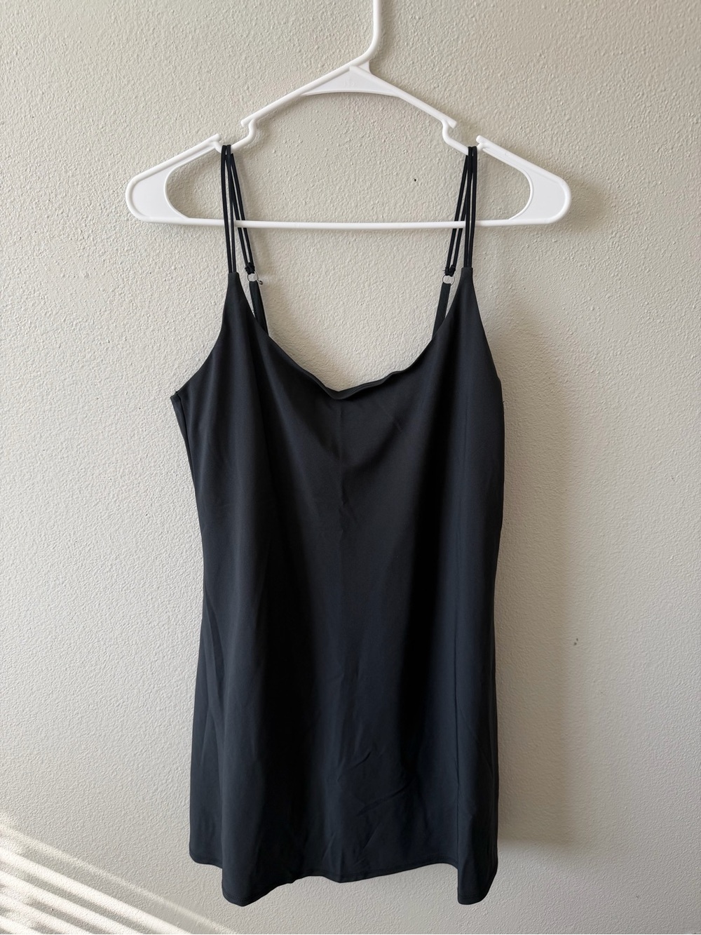 Abercrombie & Fitch Traveler Mini Athletic Dress Black Bike Shorts Strappy Back